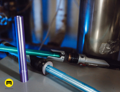 Retractable Lightsaber Blade