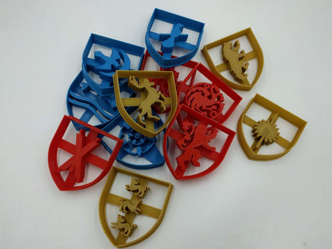 Game of thrones cookie cutters