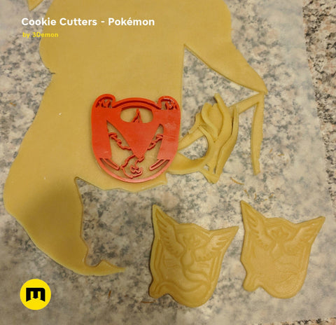 Pokemon Cookie Cutters