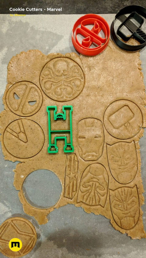 Marvel Cookie Cutters
