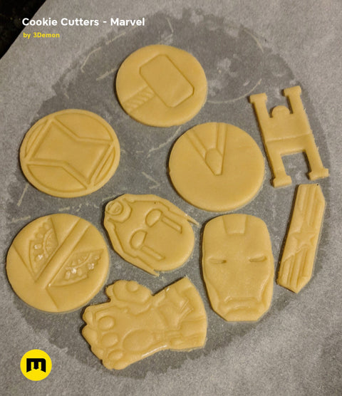Marvel Cookie Cutters