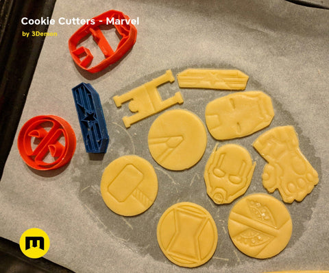 Marvel Cookie Cutters