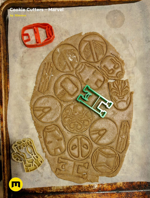 Marvel Cookie Cutters