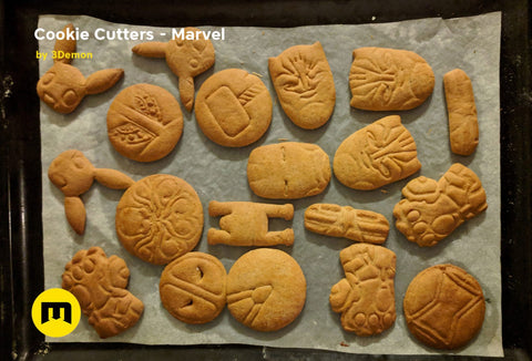 Marvel Cookie Cutters