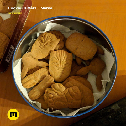 Marvel Cookie Cutters
