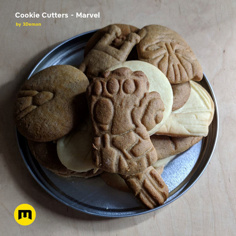 Marvel Cookie Cutters