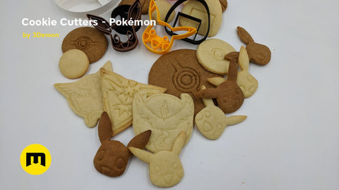 Pokemon Cookie Cutters
