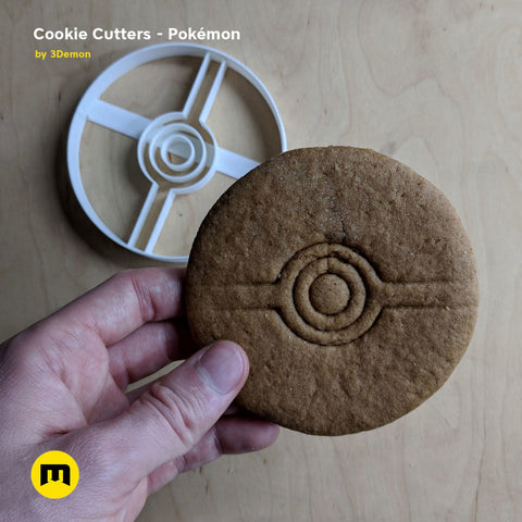 Pokemon Cookie Cutters