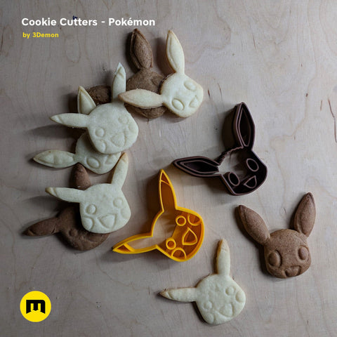 Pokemon Cookie Cutters