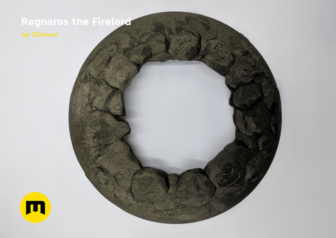 Firelord Figure and Lamp - Ragnaros