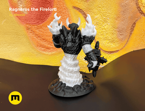 Firelord Figure and Lamp - Ragnaros