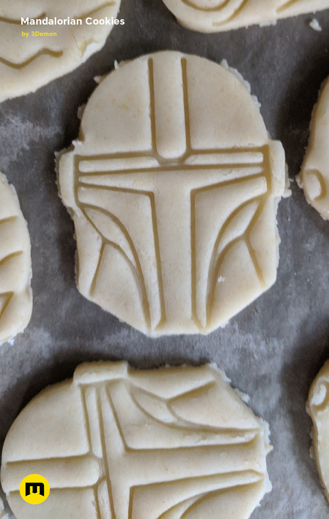 Mandalorian Cookie Cutters