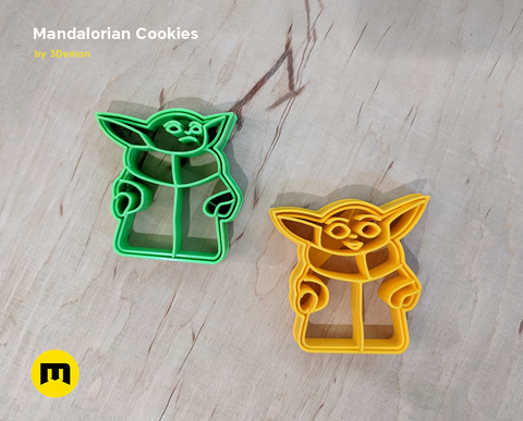 Mandalorian Cookie Cutters