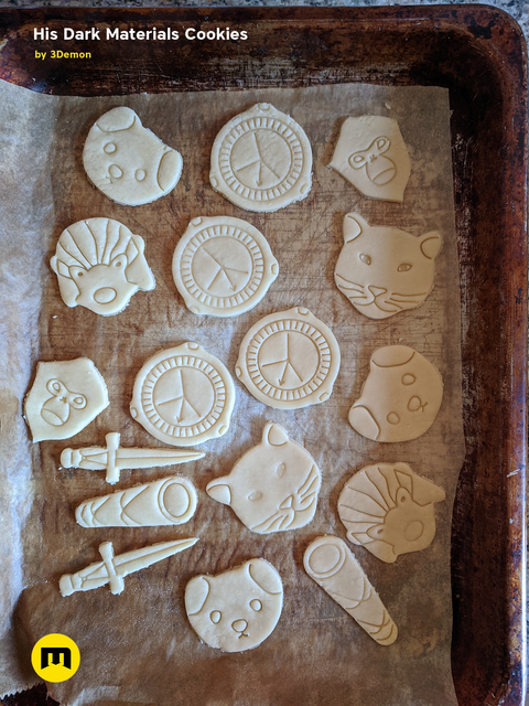 His Dark Materials Cookie Cutters