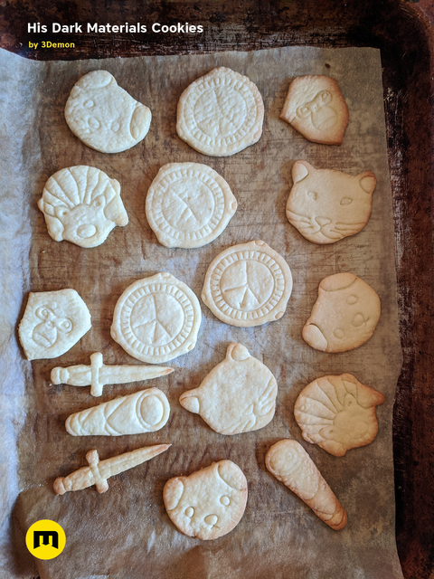 His Dark Materials Cookie Cutters