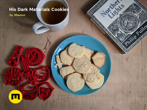 His Dark Materials Cookie Cutters