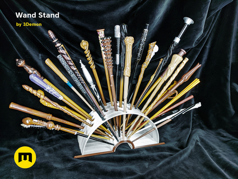 Open Book Harry Potter Wand Stand