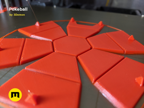 Foldable Pokeball Box Decoration