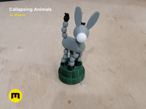 Collapsing Animal Toys