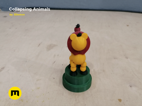 Collapsing Animal Toys