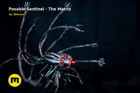 Posable Sentinel - The Matrix