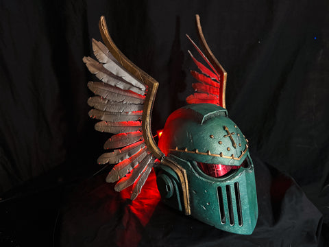 Dark Angels Bulwark Helmet Wings