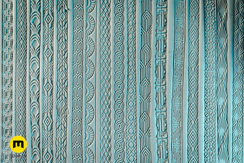 Stamp Wheels for Clay — Art Deco Patterns