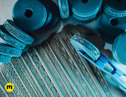 Stamp Wheels for Clay — Art Deco Patterns