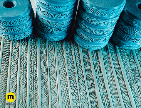 Stamp Wheels for Clay — Art Deco Patterns