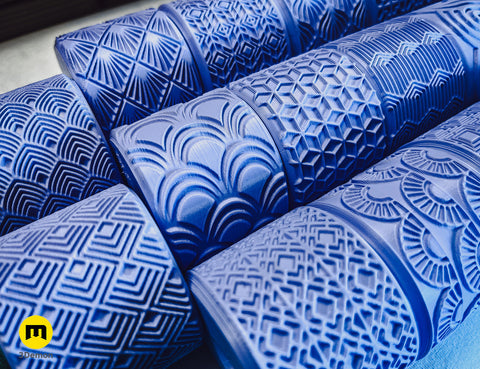 Texture Rollers — Art Deco Patterns