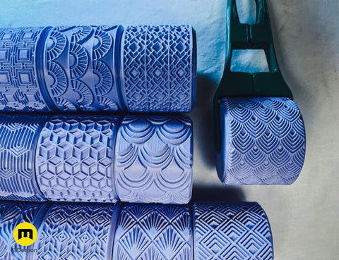 Texture Rollers — Art Deco Patterns