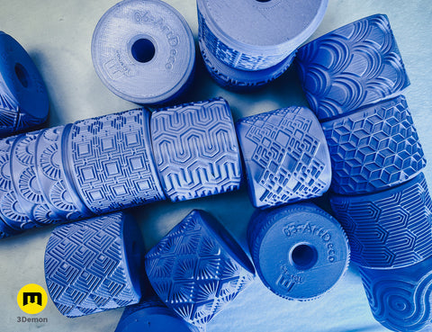 Texture Rollers — Art Deco Patterns