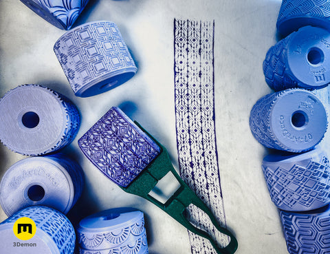 Texture Rollers — Art Deco Patterns