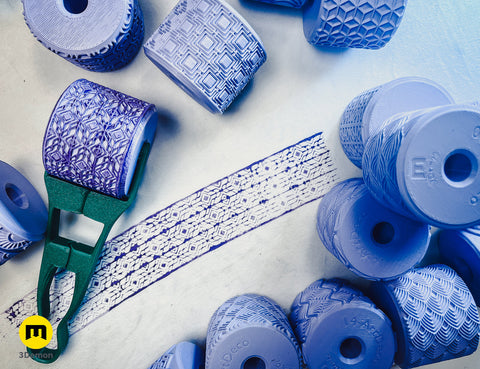 Texture Rollers — Art Deco Patterns