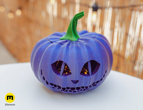 Cheshire Cat Pumpkin Lantern