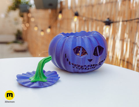 Cheshire Cat Pumpkin Lantern