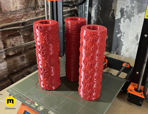 Christmas Texture Rollers