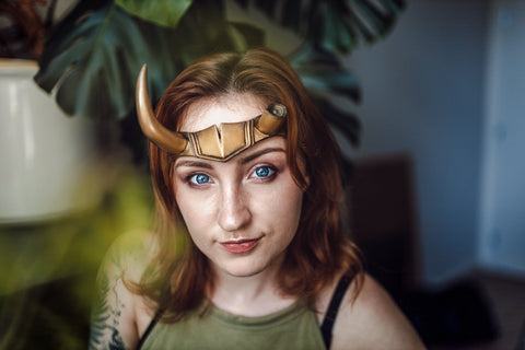 Sylvie Horns Headband
