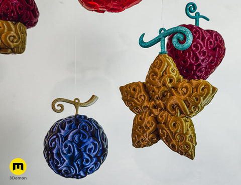 Devil Fruit Decorations - One Piece