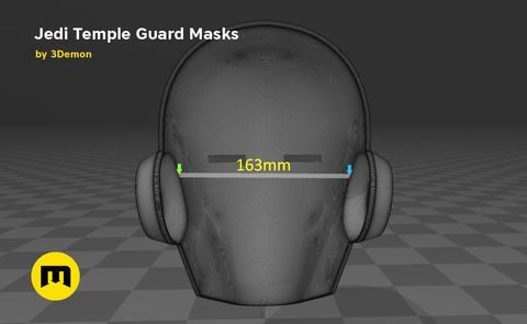 Jedi Temple Guard Masks