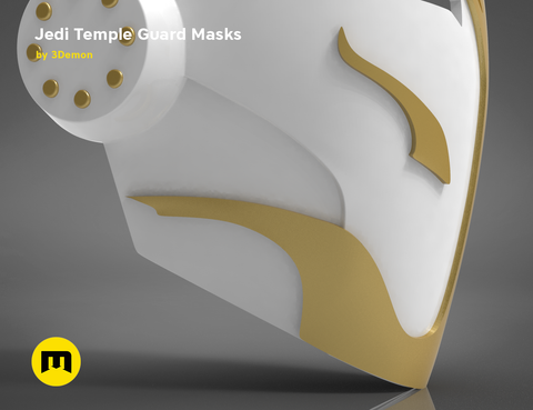 Jedi Temple Guard Masks