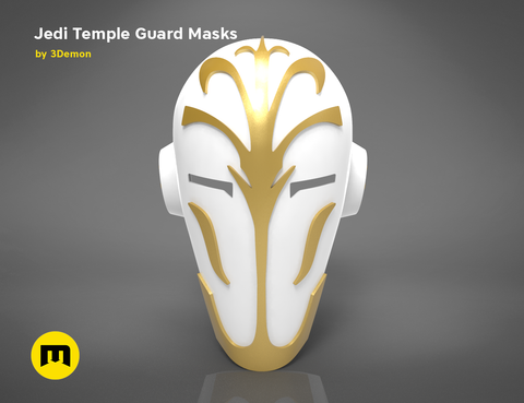 Jedi Temple Guard Masks
