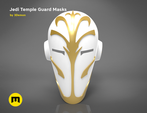 Jedi Temple Guard Masks