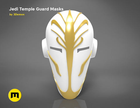 Jedi Temple Guard Masks
