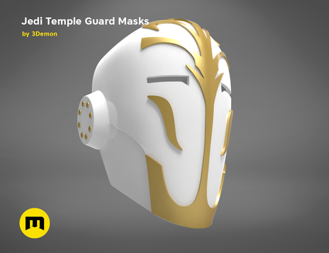 Jedi Temple Guard Masks