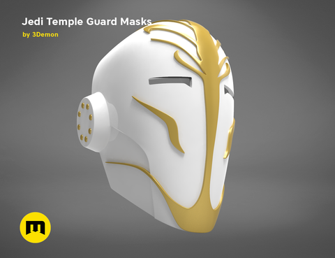 Jedi Temple Guard Masks