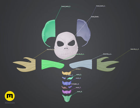 Jack Skellington Wearable Costume