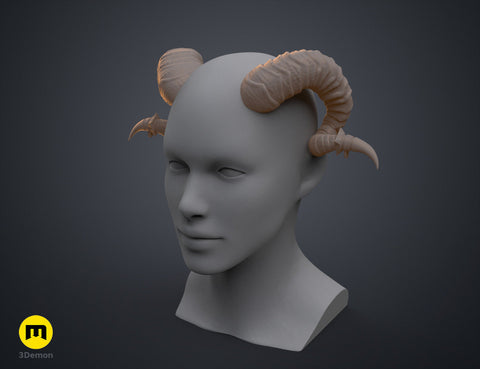 Jester Lavorre Horns - Critical Role