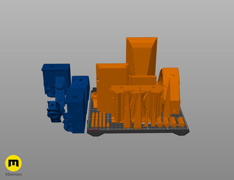 Space Marine Jetpack Iron Halo set