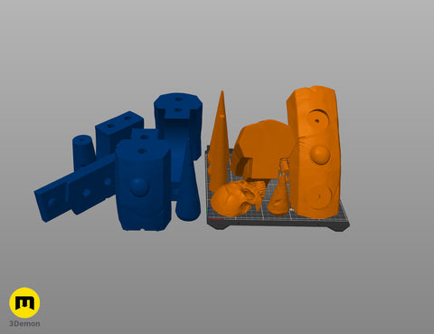 Space Marine Jetpack Iron Halo set